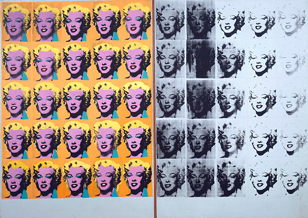 Andy Warhol - Marilyn Diptych