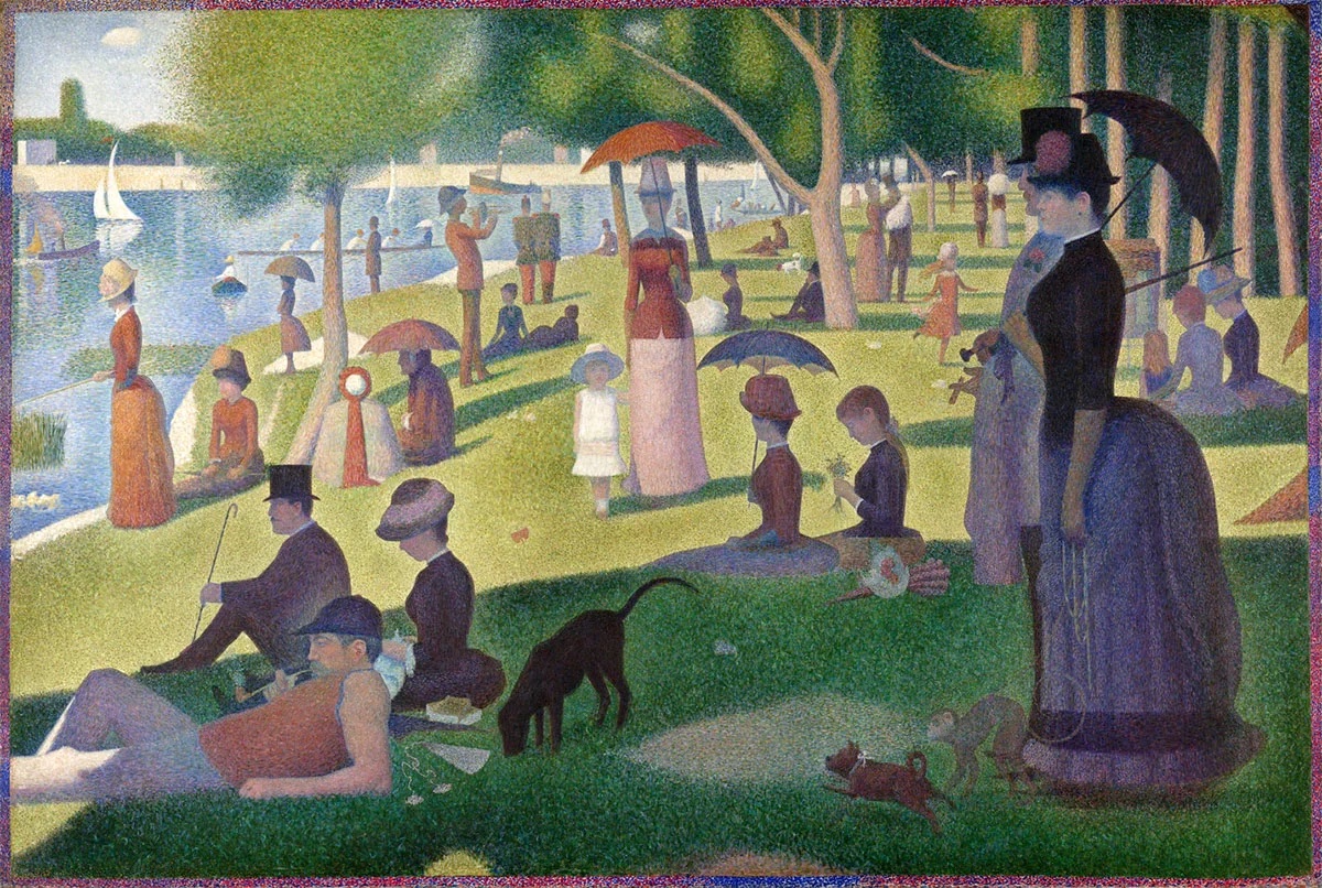 George Seurat - A Sunday Afternoon on the Island of La Grand Jatte