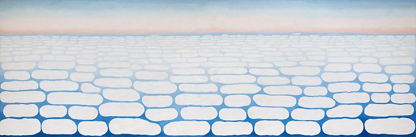 Georgia O'Keeffe - Sky Above Clouds IV