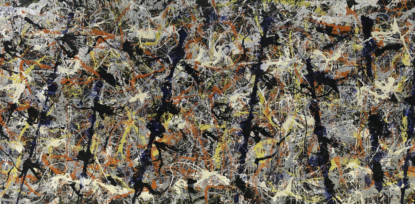 Jackson Pollock - Blue Poles