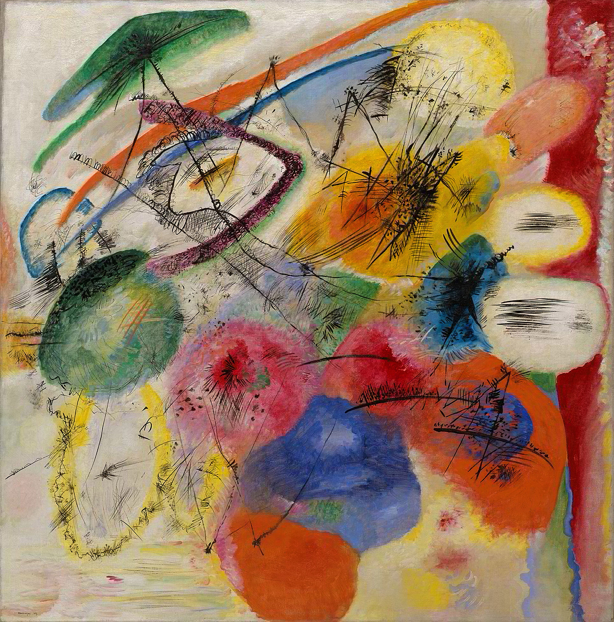 Wassily Kandinsky - Black Lines